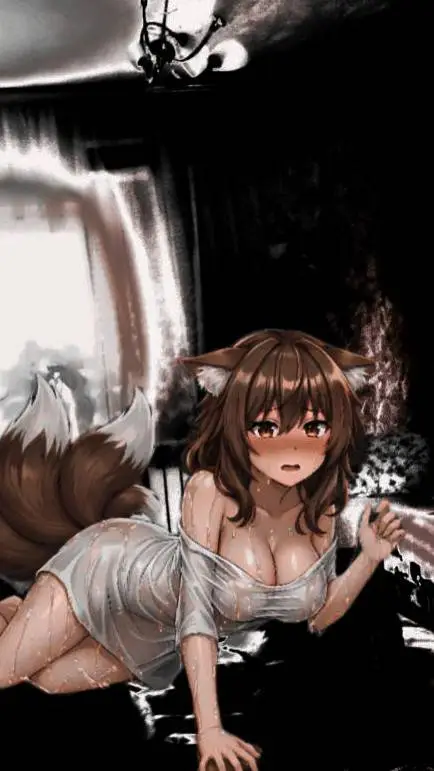 ai character: лис  background