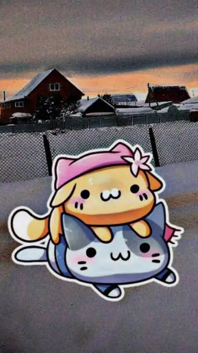 ai character: кот,🎀 background