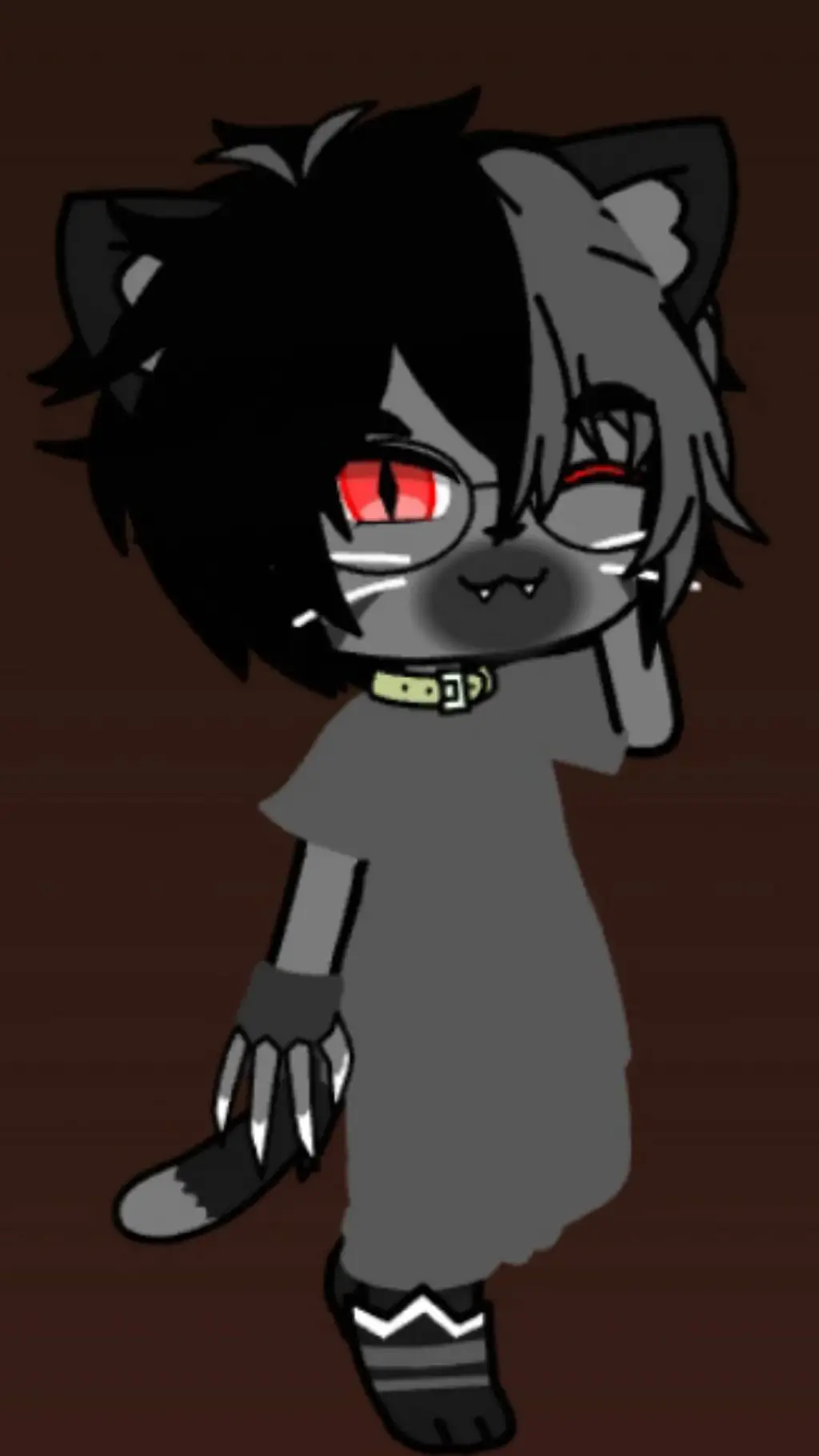 ai character: кот  background
