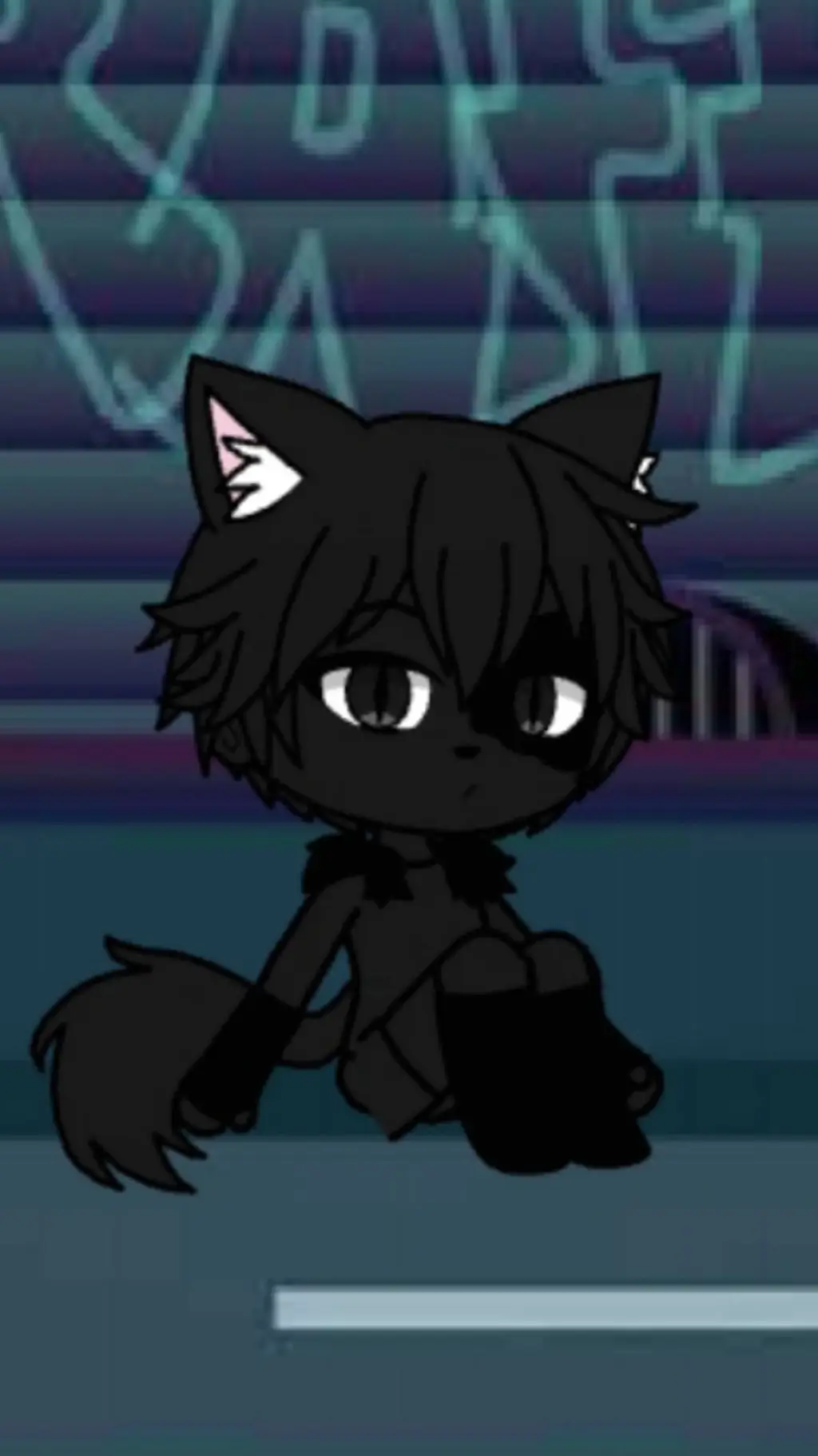 ai character: 🦴✨котёнок🌱 background