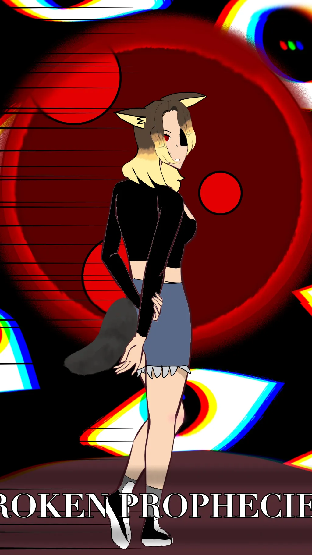 ai character: Broken prophecies  background