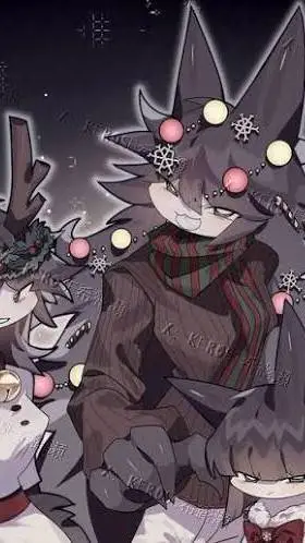 ai character: noche buena en fpe background