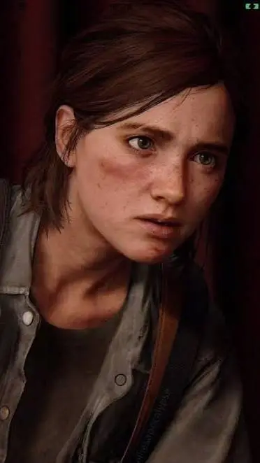 ai character: Ellie Williams  background