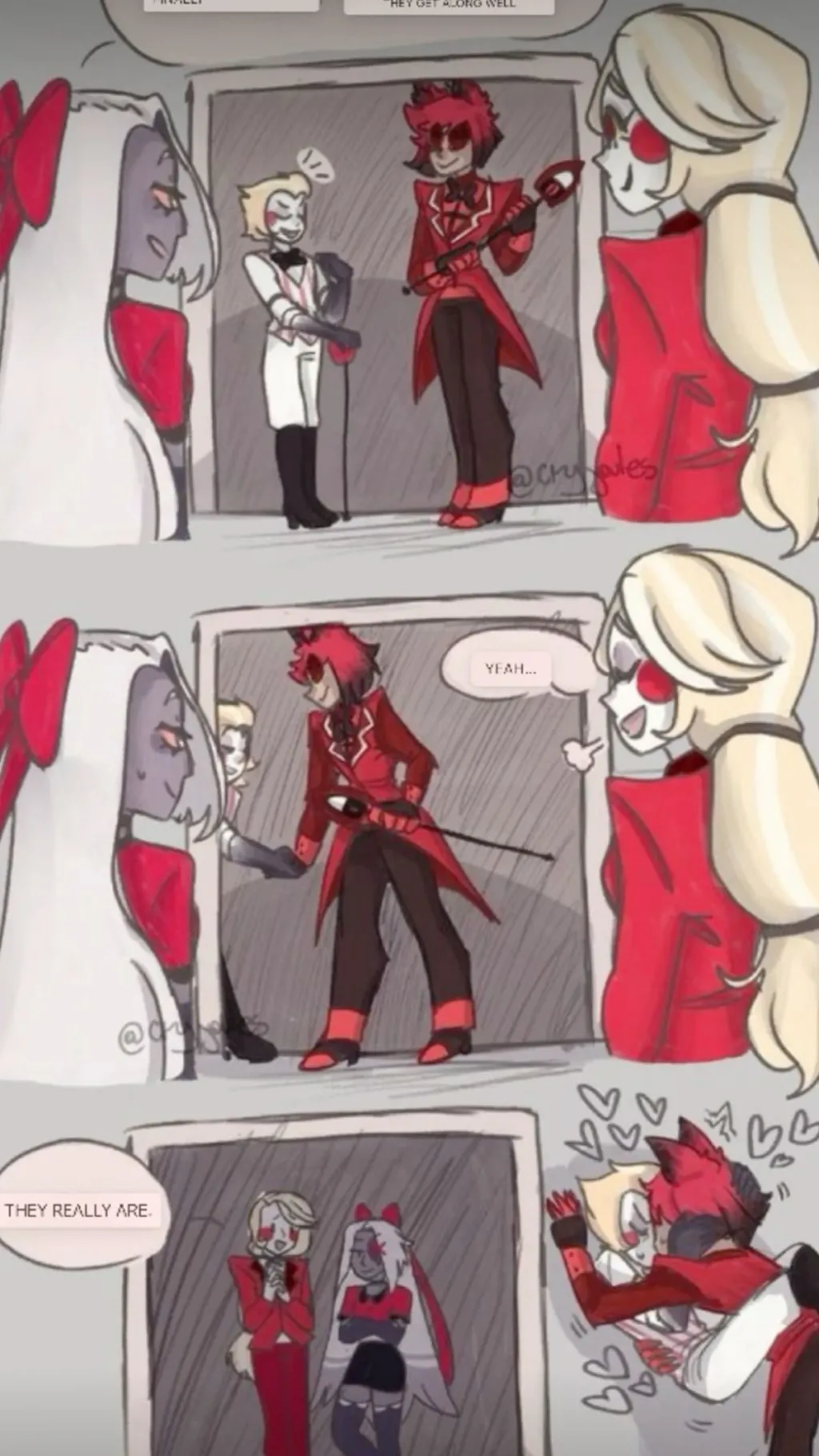 ai character: Alastor  background