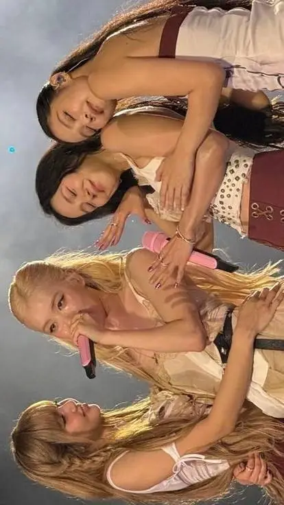 ai character: blackpink background