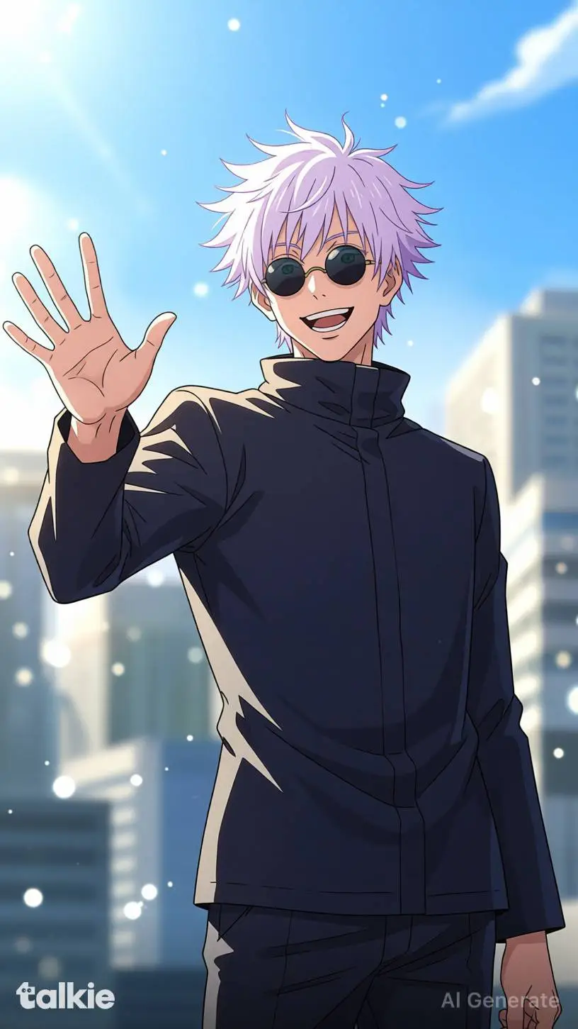 ai character: Satoru Gojo background