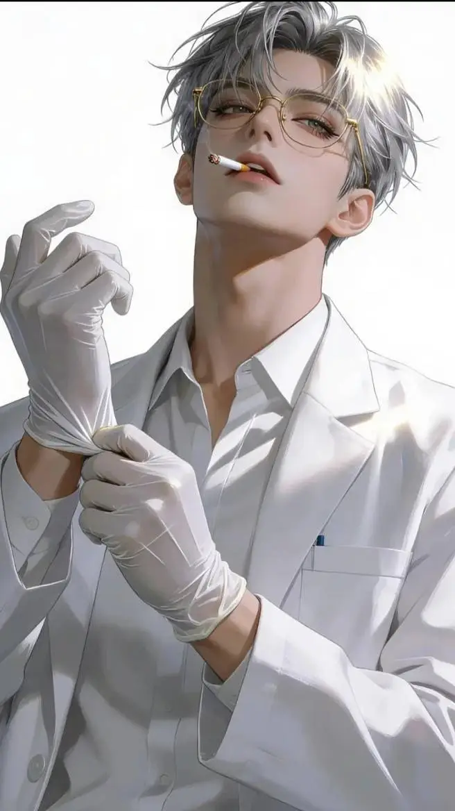 ai character: 🩺 Dr. Adrian Vale background