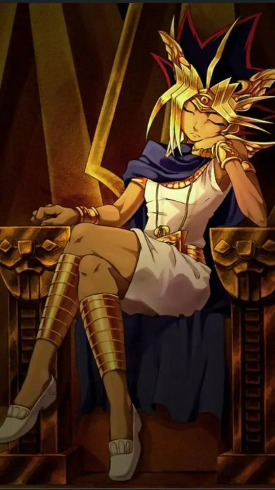 ai character: Pharaoh Atem background