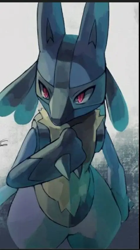 ai character: 《♡Lucario♡》 background