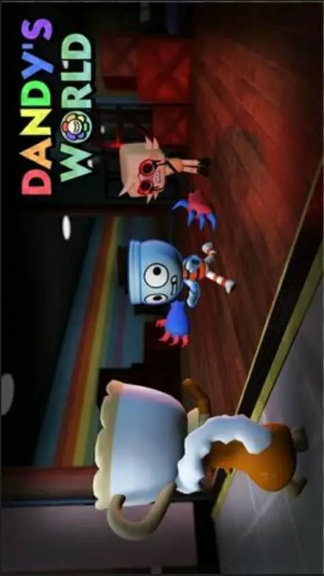 ai character: 《 Dandy's World》 background