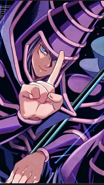 ai character: 《Dark Magician》 background