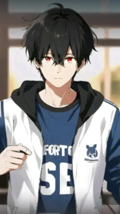 ai character: Gabin  background