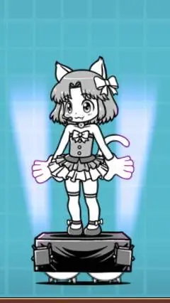 ai character: Moneko  background