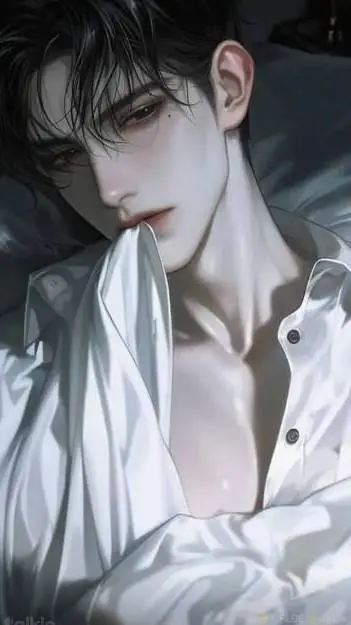 ai character: 🖤Leo🕸️ background