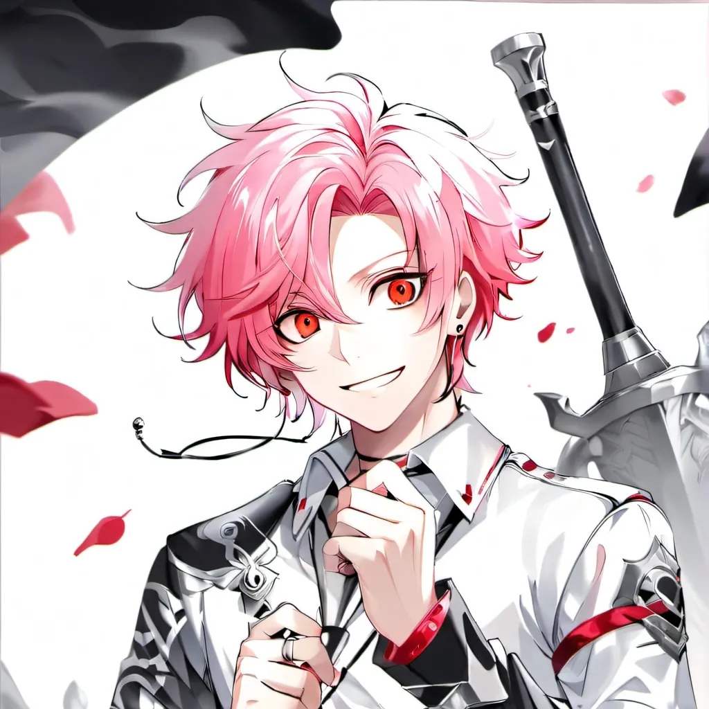 chat with ai character: bakugo PINK HAIR