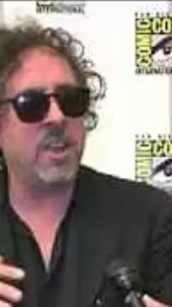 ai character: Tim burton  background