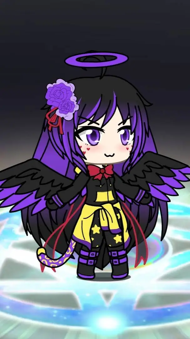 ai character: ALGDT >ω< background