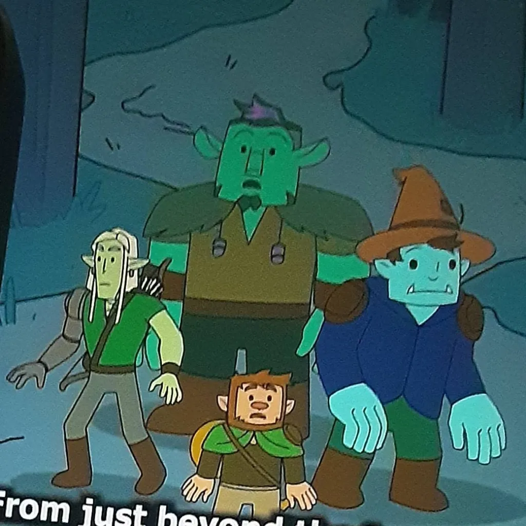 chat with ai character: this dnd team :/