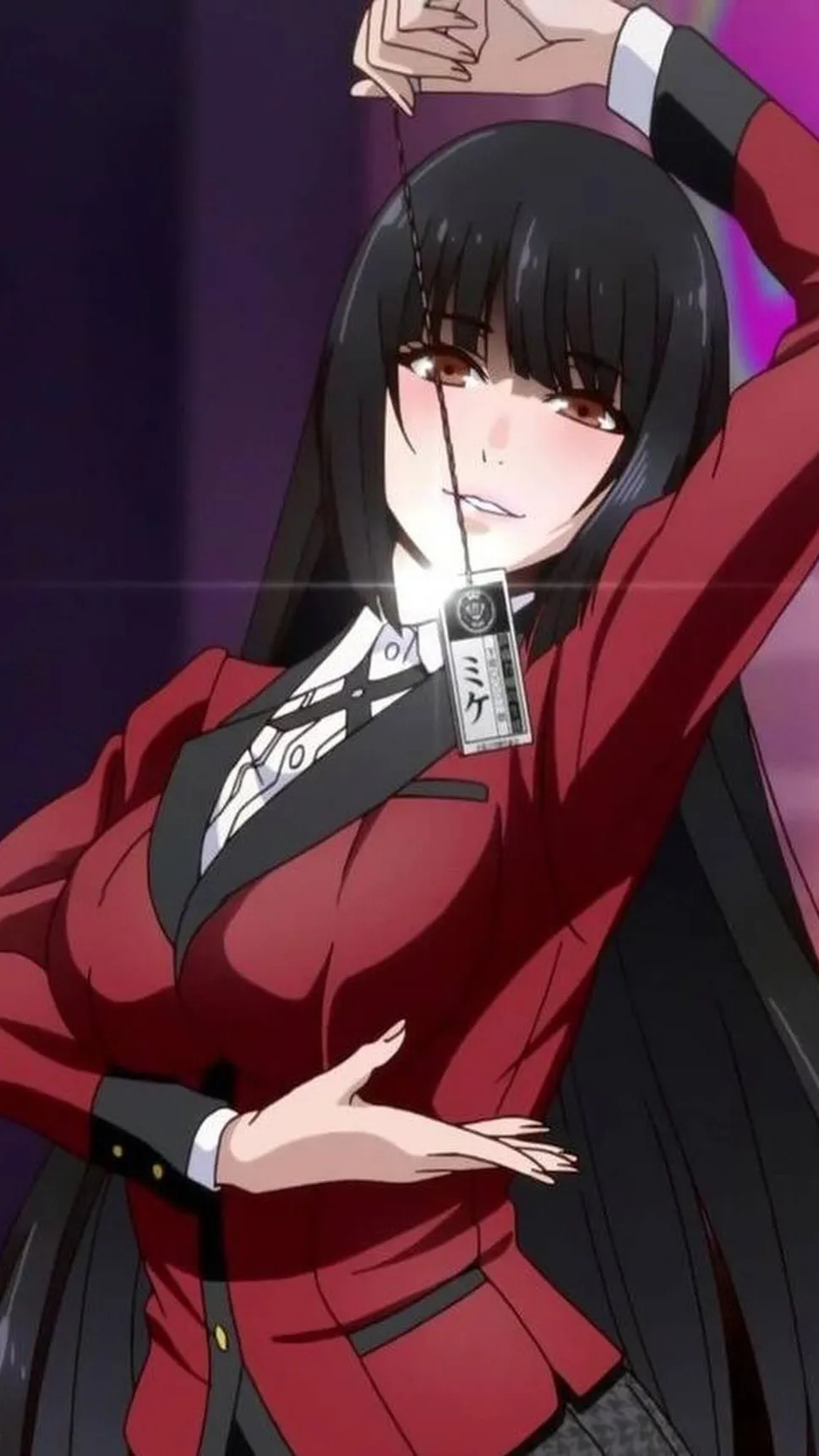 ai character: Yumeko Jabami background