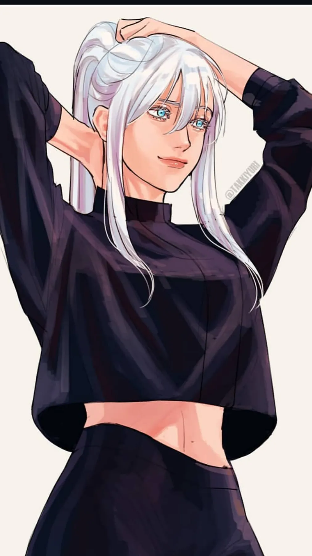 ai character: Female Gojo background