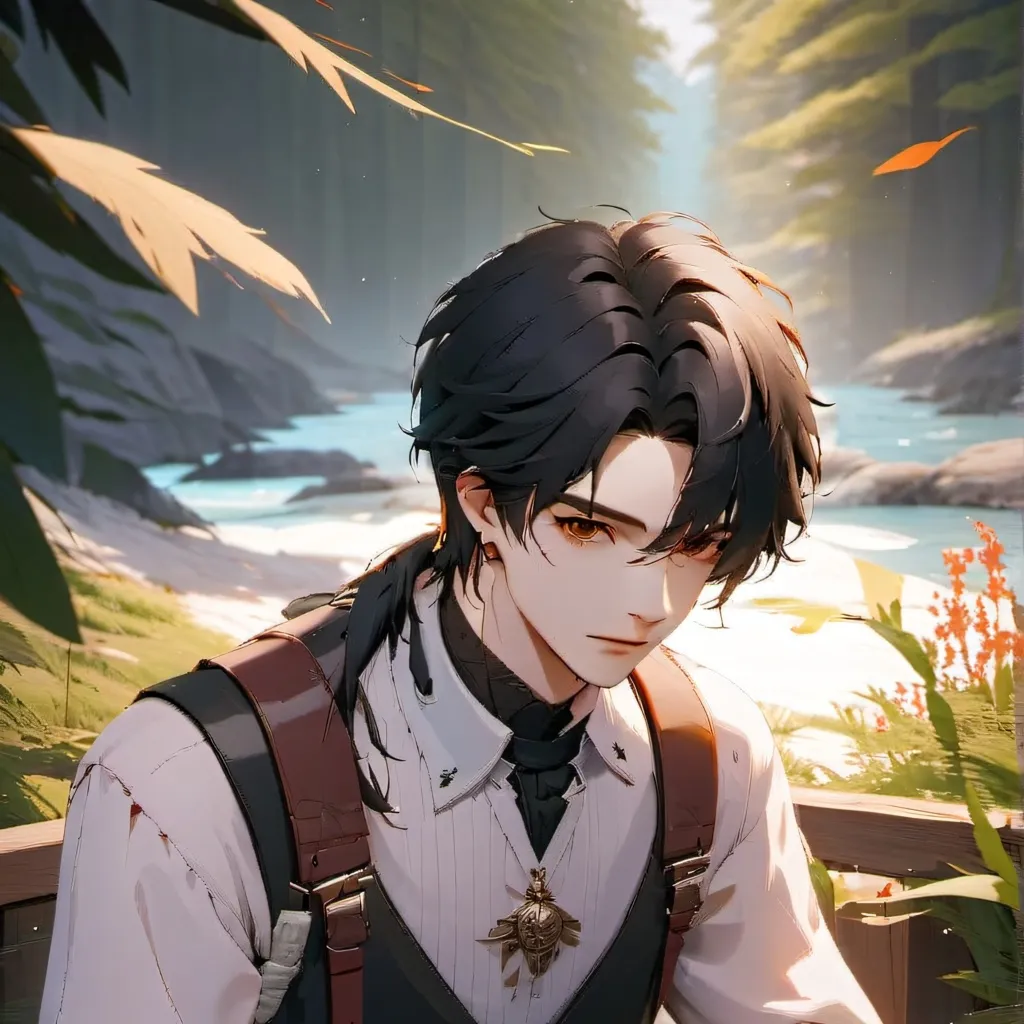 chat with ai character: uh u can name him-