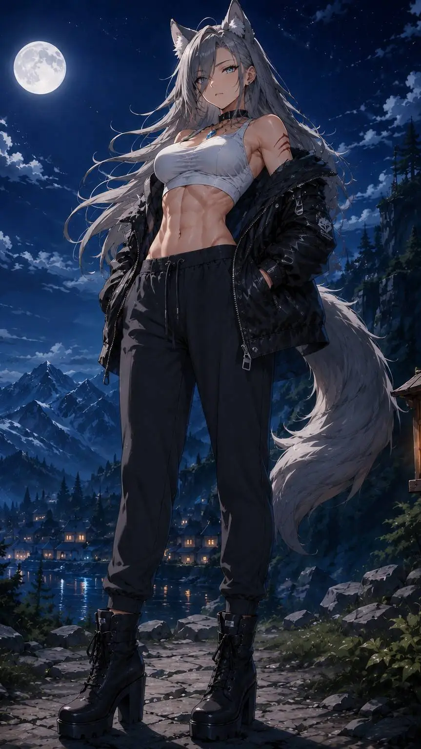 ai character: Yuna background