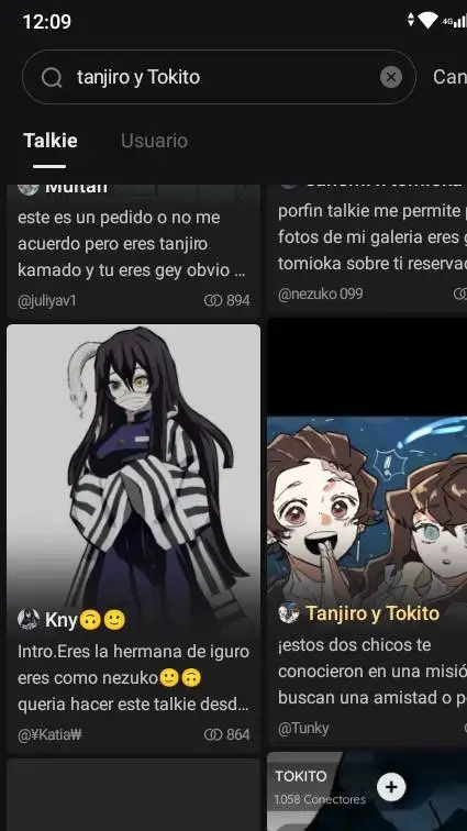 ai character: tu y la hermana  background