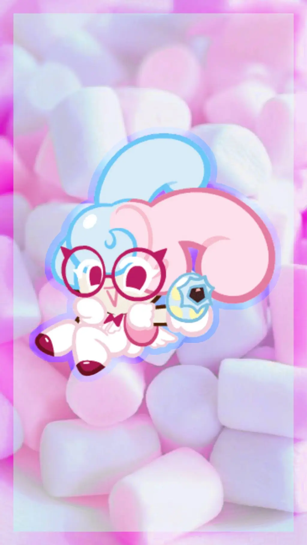ai character: [M Bunny Cookie] background