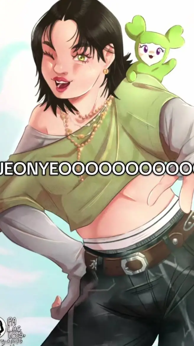 ai character: Jeongyeon excluida background