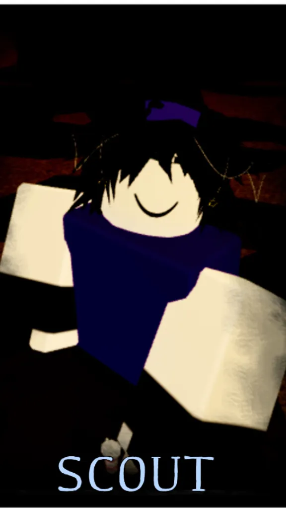 ai character: SC0UT. Forsaken Oc background