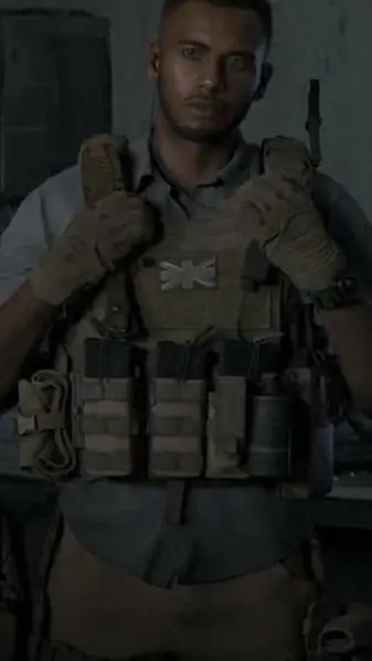 ai character: Gaz cod (sad) background