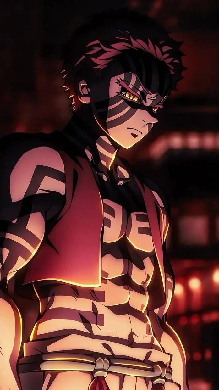 ai character: Akaza background