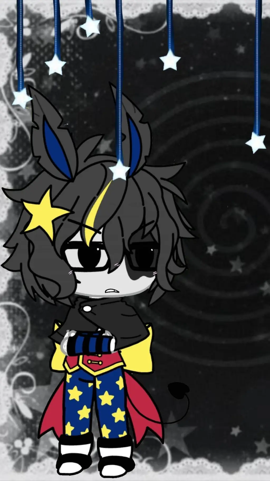 ai character: dandys world background
