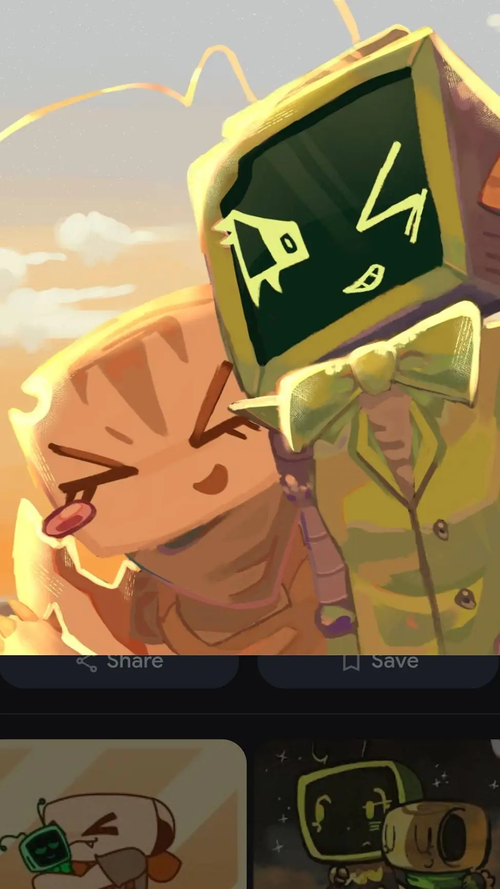 ai character: Shellvision DW background