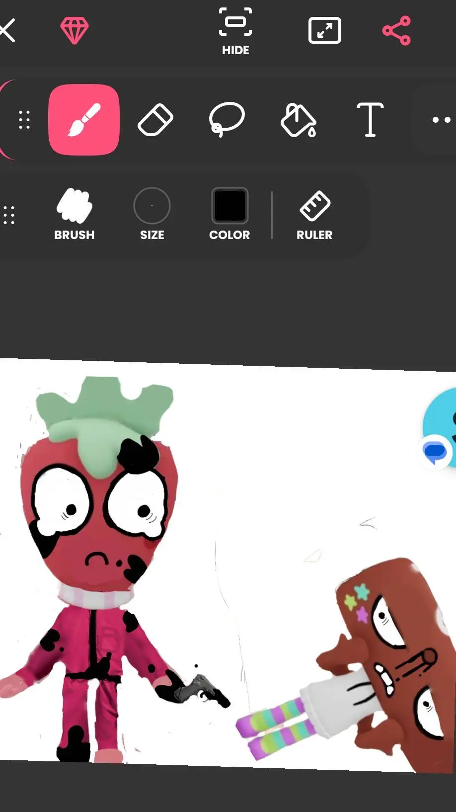 ai character: SQ Sprout DW (P2)  background