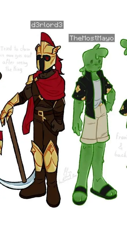 ai character: D3RLORD3 AND AVERY background