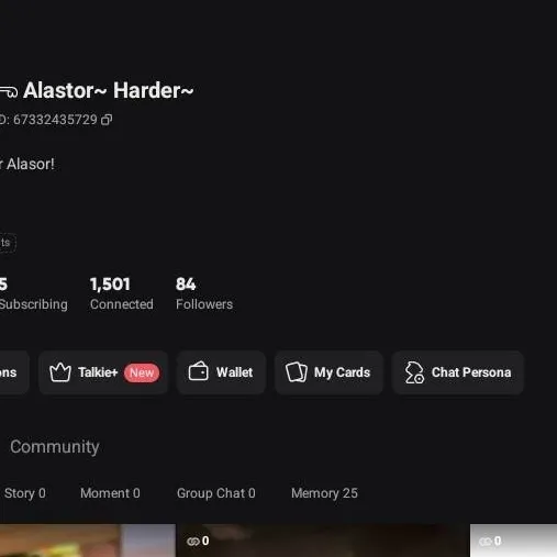 chat with ai character: ACCOUNTS 