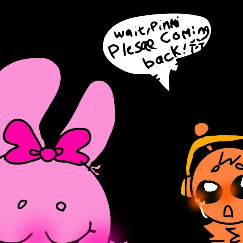 chat with ai character: Pinki angst