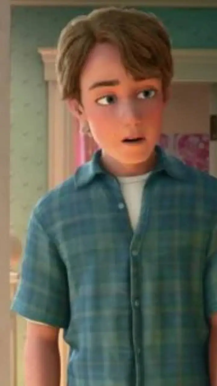 ai character: Andy  background