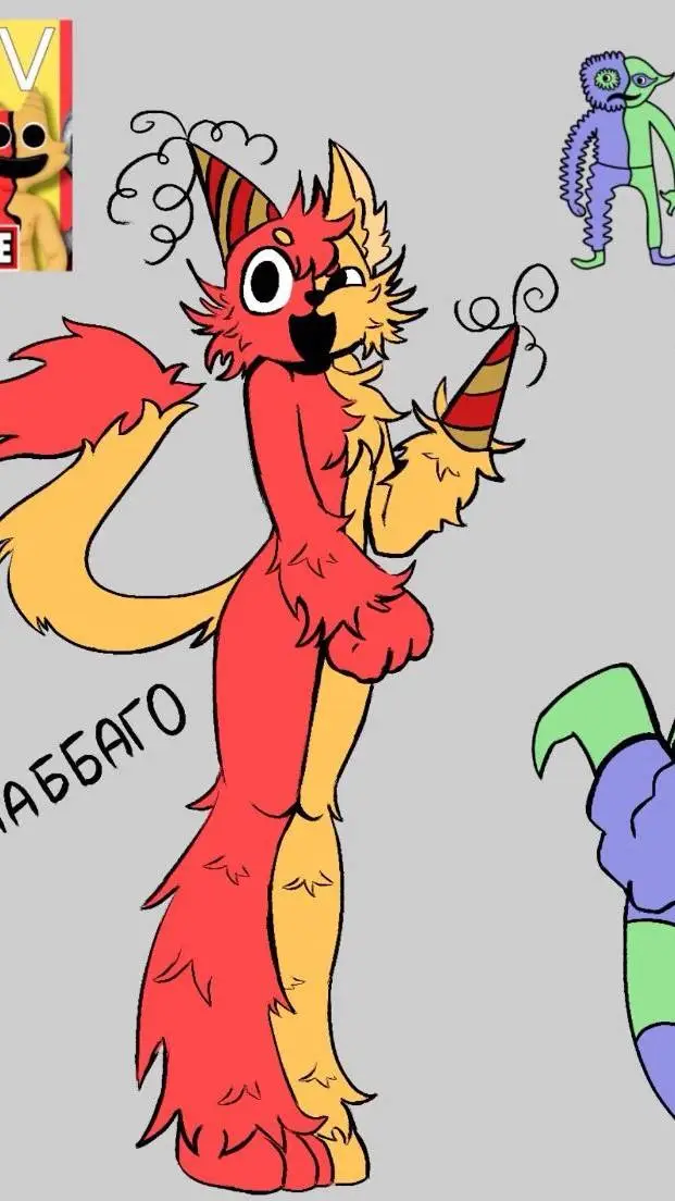 ai character: Nabaggo furro  background