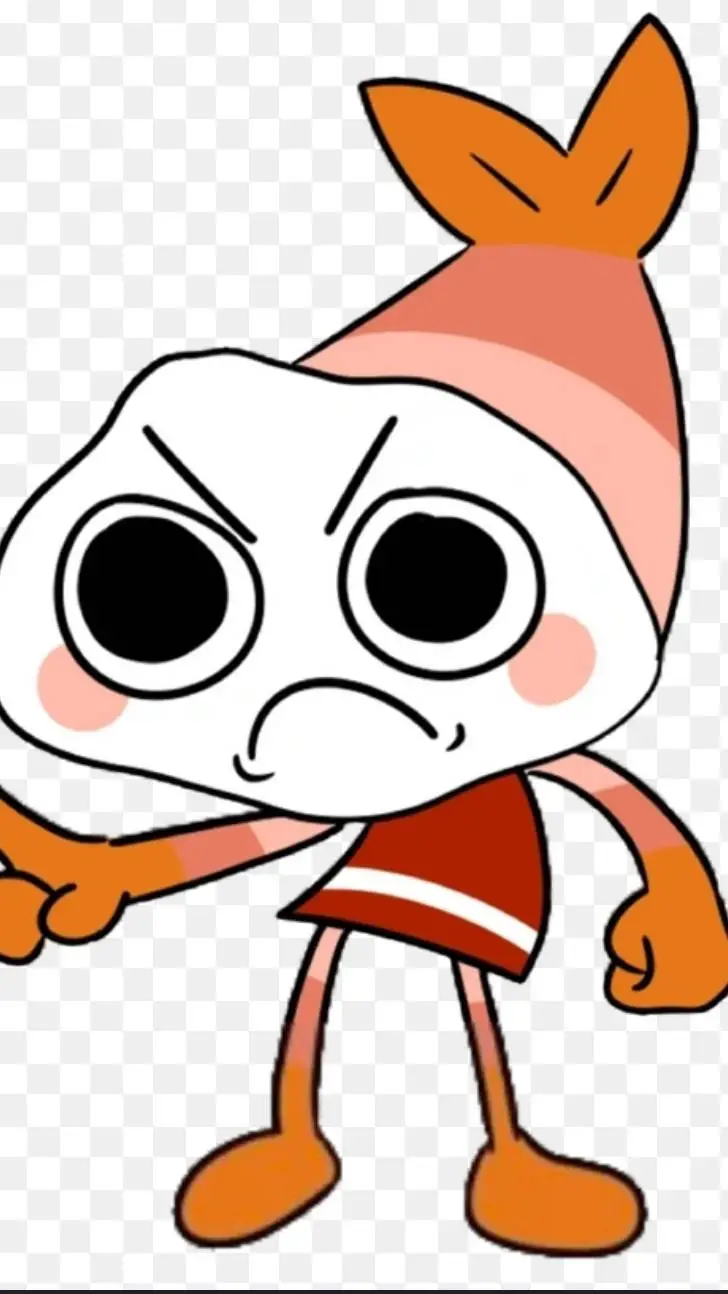 ai character: 😡🍤Shrimpo 🍤😡 background