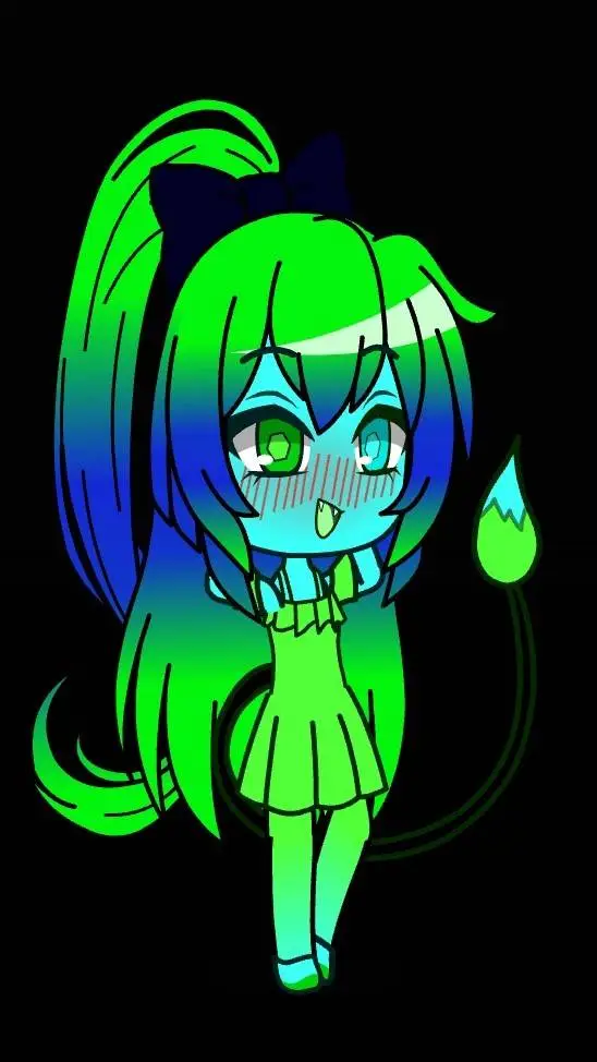 ai character: 💙~°Cluby°~💚 background