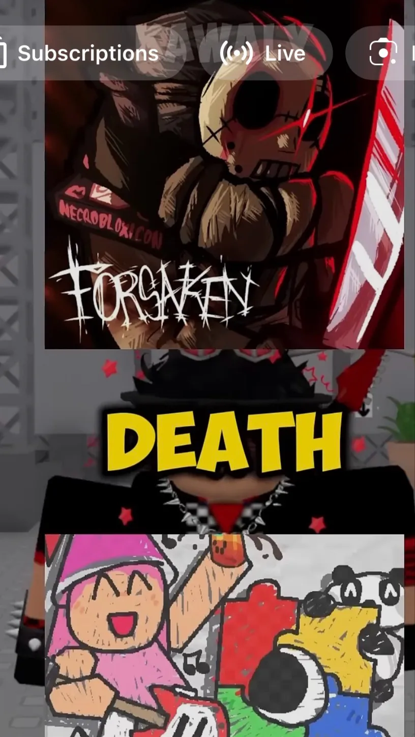 ai character: Dod vs forsaken background