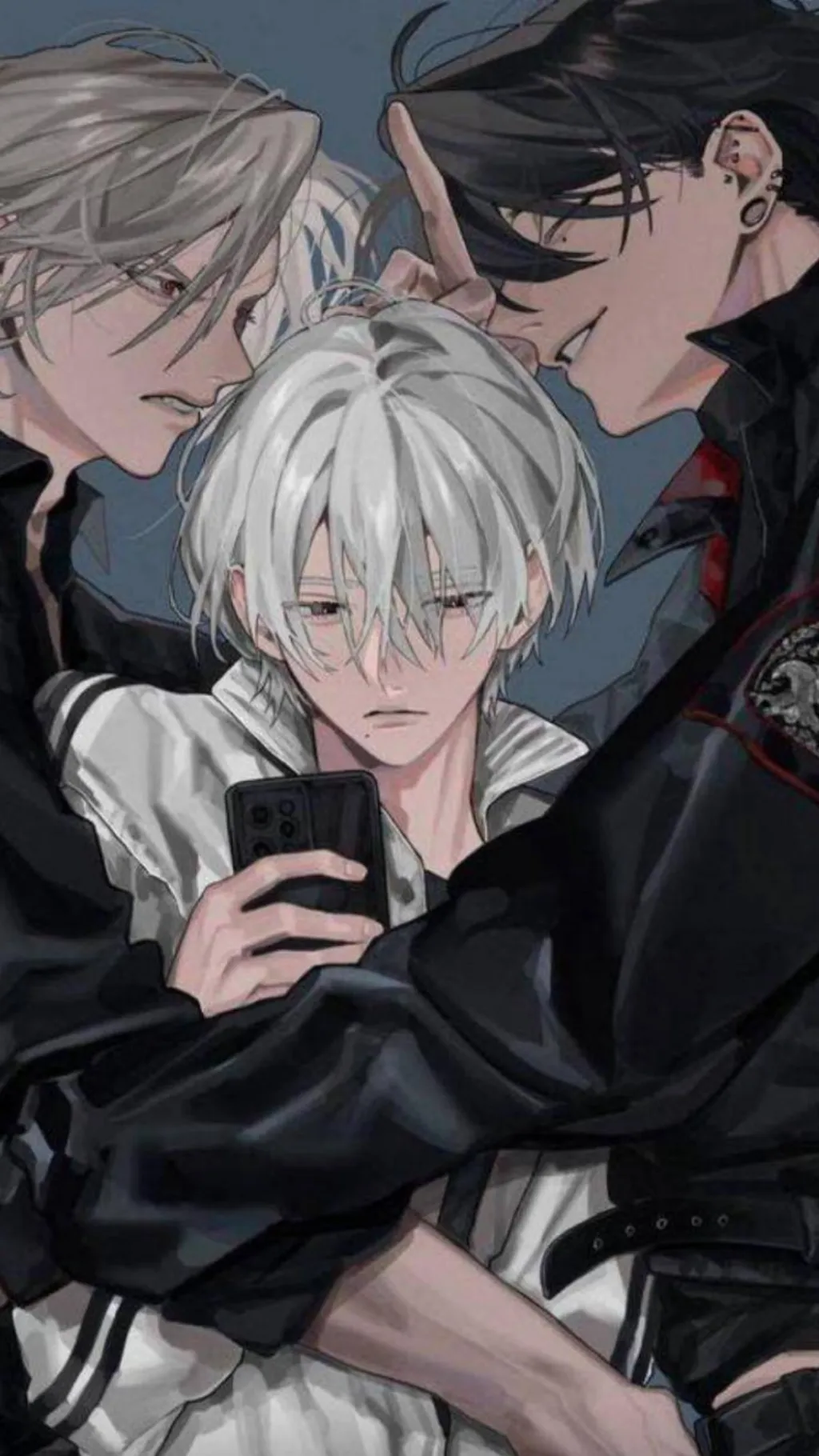 ai character: Kio and Liam background