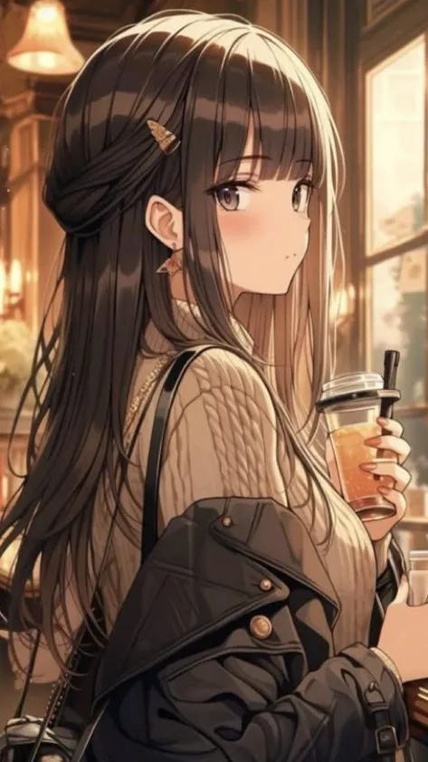 ai character: Lilas background