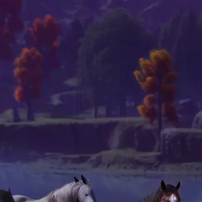 chat with ai character: Wild horses 