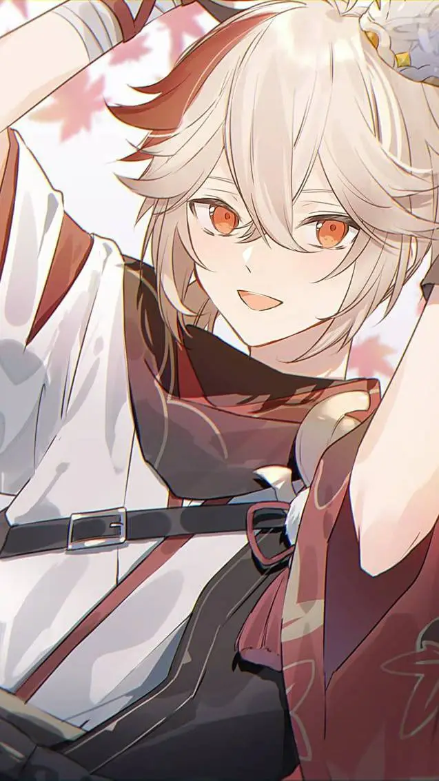 ai character: 楓原萬葉 background