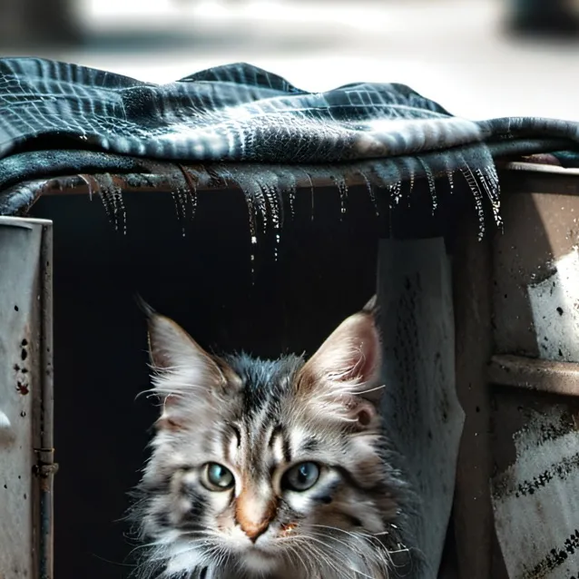 chat with ai character: Lost cat