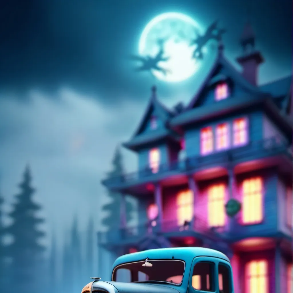 chat with ai character: The Haunted House