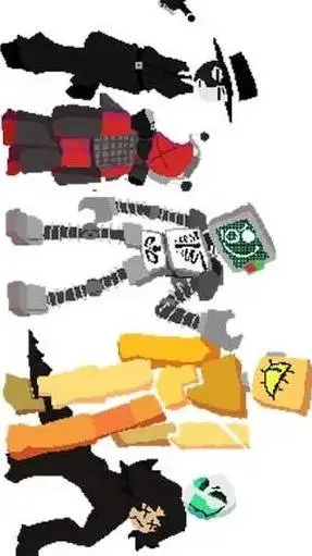 ai character: Die of death background